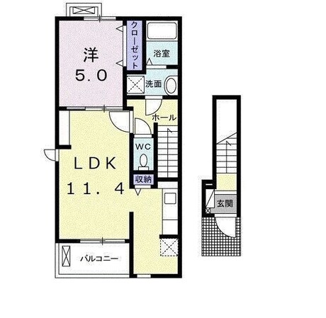 クリア- スカイの物件間取画像